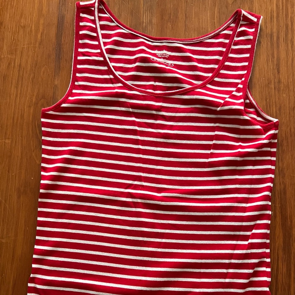 Super soft cotton tank by Dress Barn, perfect condition.